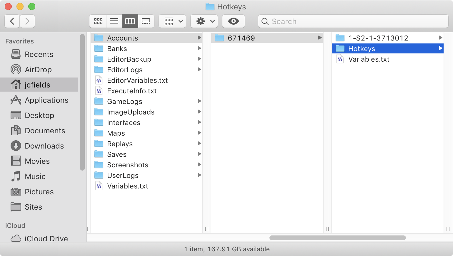 [The Starcraft II profile folder]