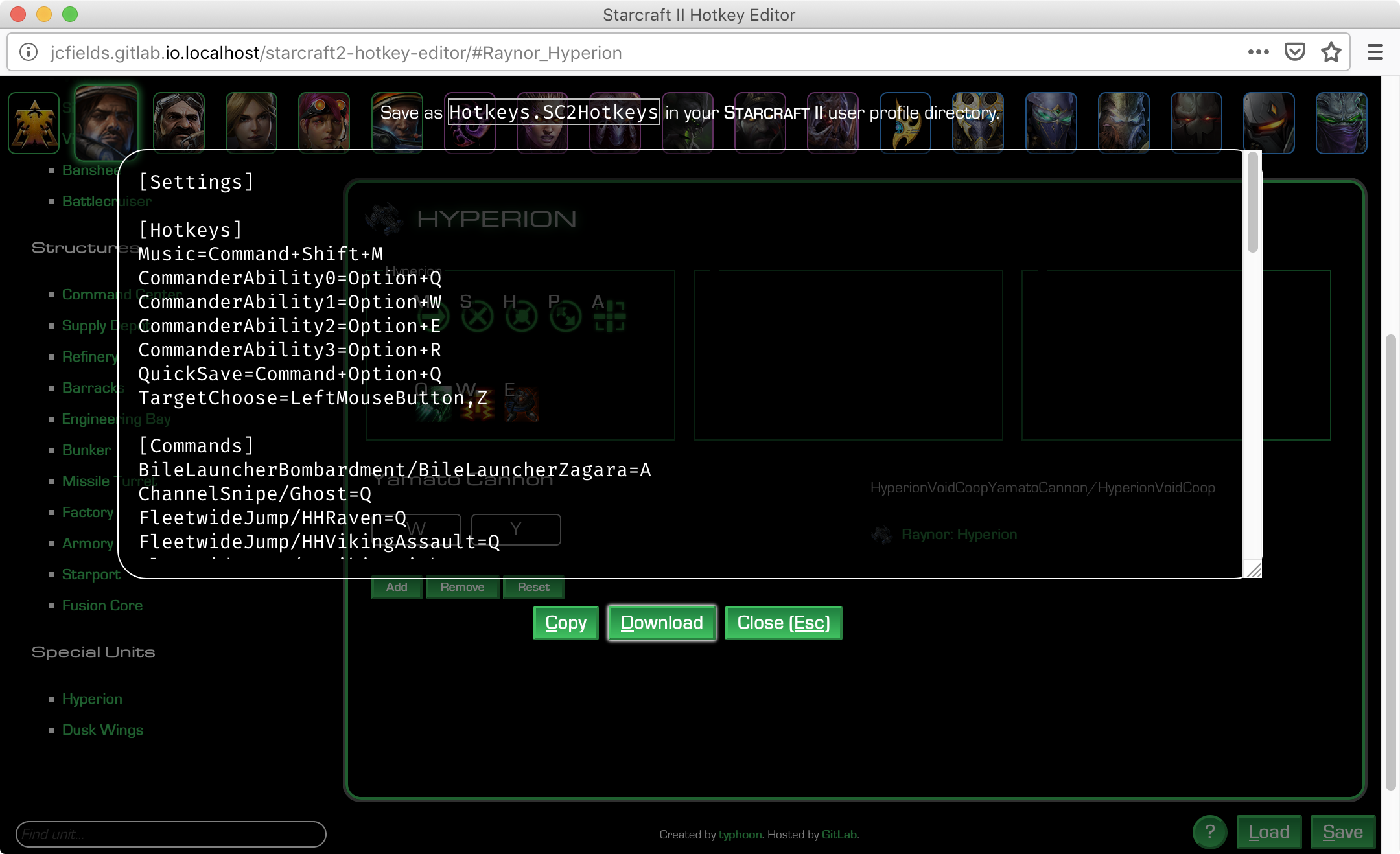 [Saving a hotkey file]